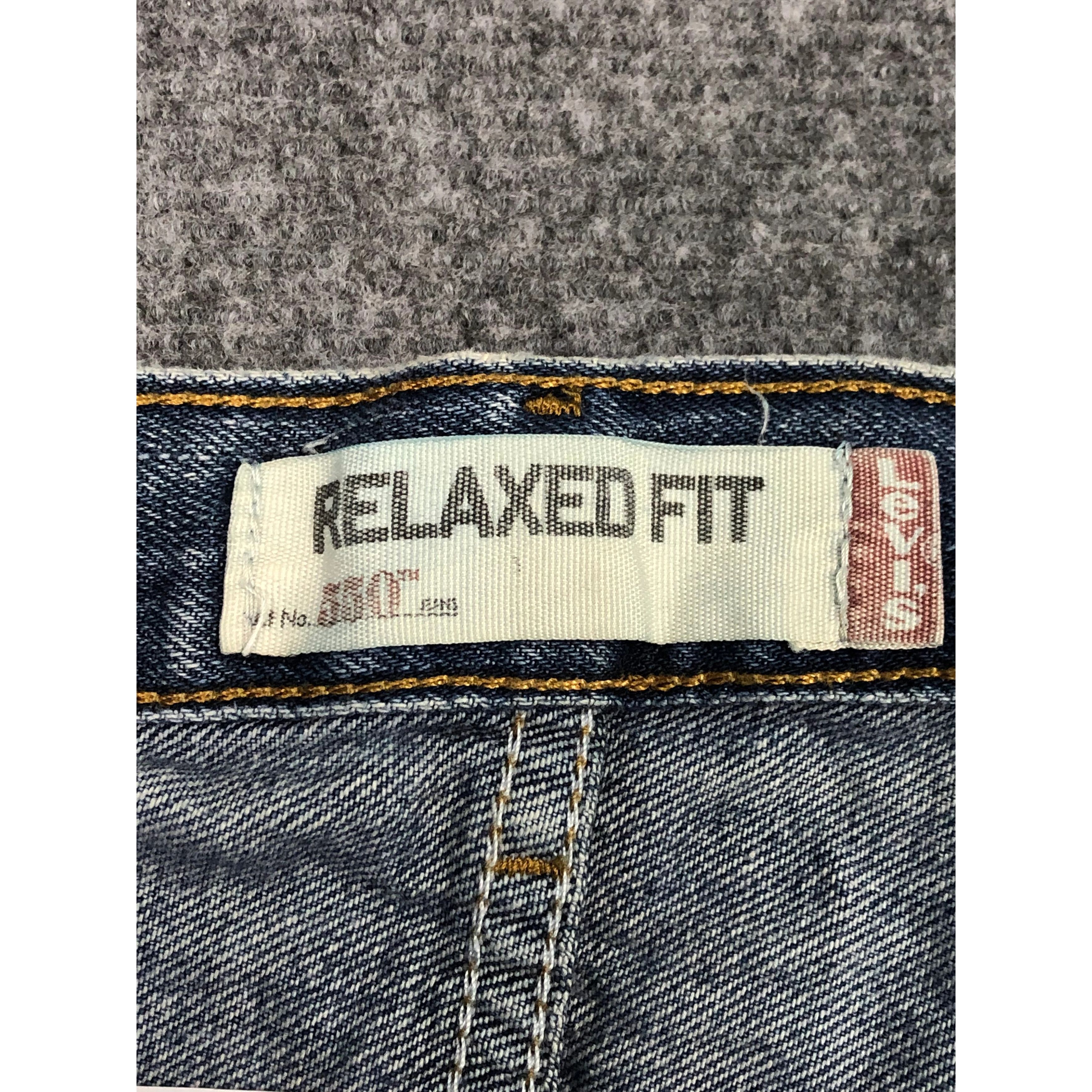 Levi's Vintage Levis 550 Relaxed Fit Faded Denim DP0161 Size US 40 / EU 56 - 5 Thumbnail