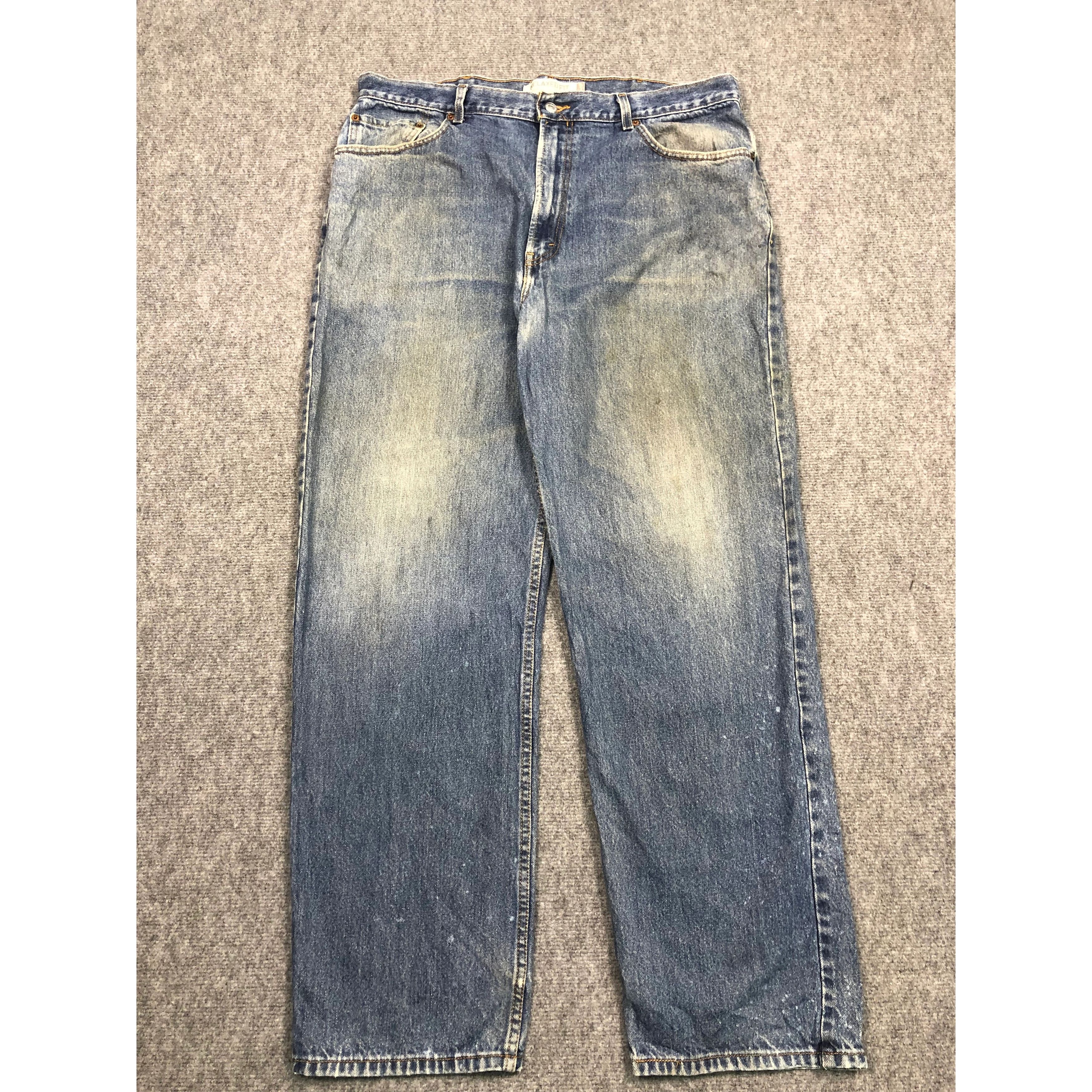 Levi's Vintage Levis 550 Relaxed Fit Faded Denim DP0161 Size US 40 / EU 56 - 1 Thumbnail