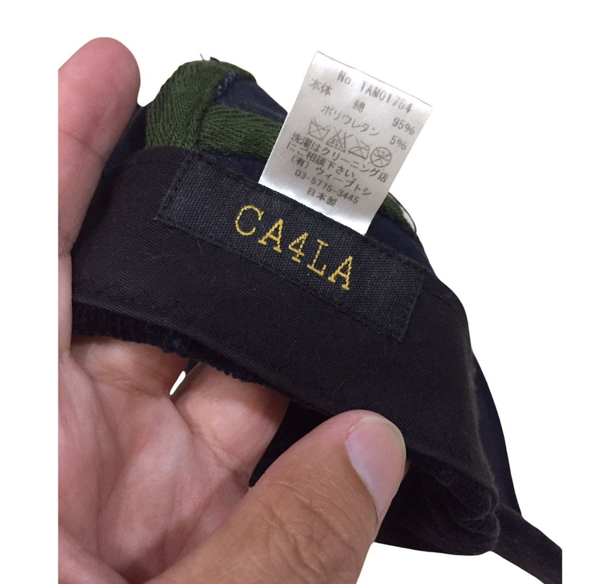 CA4LA Ca4la Corduroy Buckle back Cap Size ONE SIZE - 6 Thumbnail