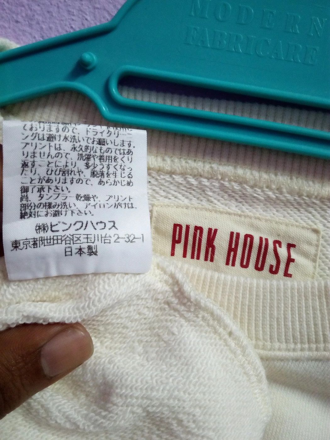 Japanese Brand × Pink House Made In Japan Pink House Big Spell Out x Karl Helmut Size US L / EU 52-54 / 3 - 2 Thumbnail