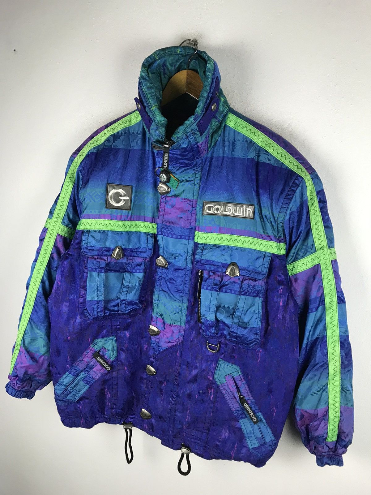 Goldwin × Japanese Brand Vintage Goldwin G-8110 Ski Jacket Retro Snowboard Outerwear Size US L / EU 52-54 / 3 - 8 Thumbnail