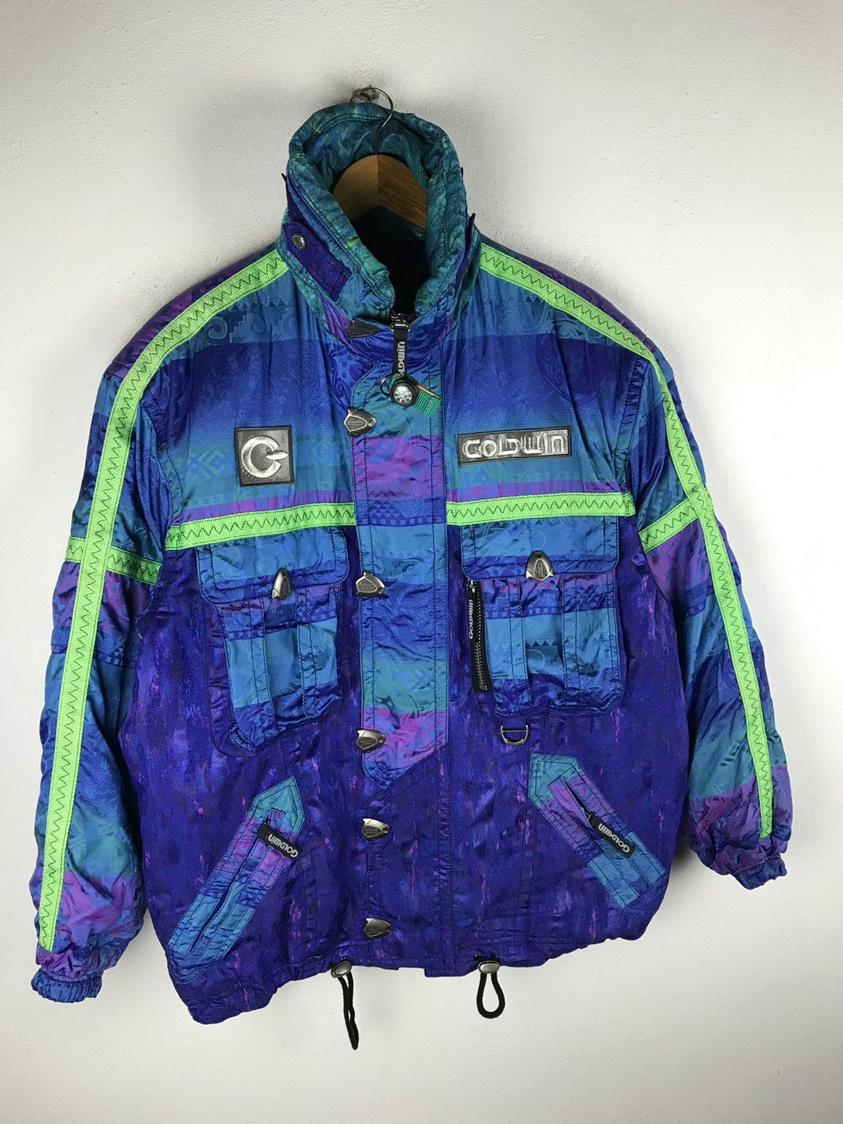 Goldwin × Japanese Brand Vintage Goldwin G-8110 Ski Jacket Retro Snowboard Outerwear Size US L / EU 52-54 / 3 - 5 Thumbnail