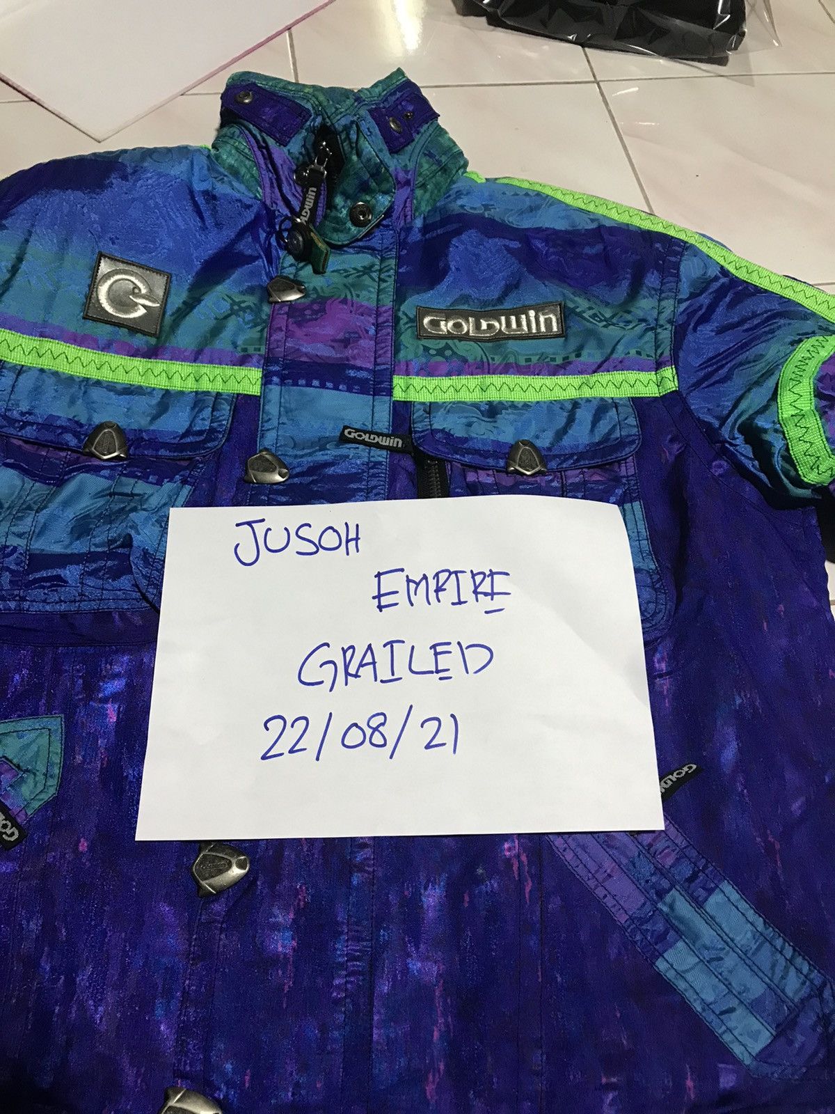 Goldwin × Japanese Brand Vintage Goldwin G-8110 Ski Jacket Retro Snowboard Outerwear Size US L / EU 52-54 / 3 - 12 Thumbnail