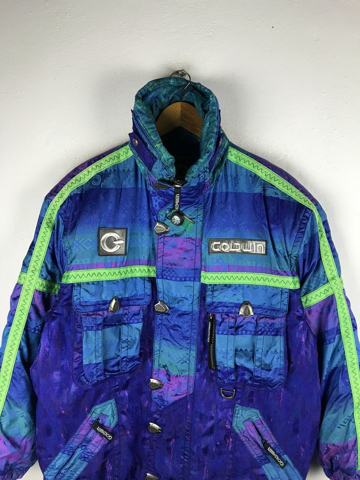 Goldwin × Japanese Brand Vintage Goldwin G-8110 Ski Jacket Retro Snowboard Outerwear Size US L / EU 52-54 / 3 - 7 Thumbnail