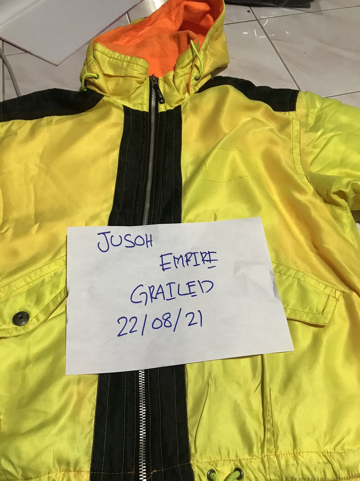 Yamaha Vintage Yamaha Ski Team Jacket -Bold Yellow Retro Sportswear Size US L / EU 52-54 / 3 - 9 Thumbnail