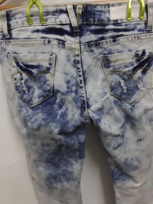 Vintage 💥Skinny SKINHEAD PUNK Bleach Jeans Grailed