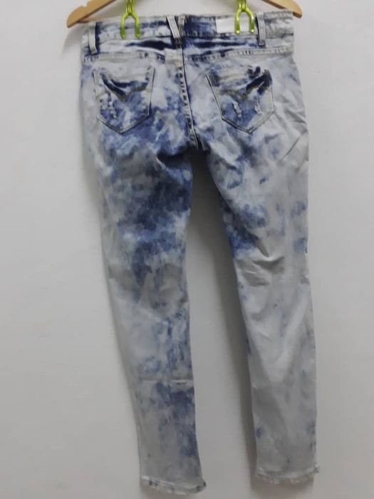 Vintage 💥Skinny SKINHEAD PUNK Bleach Jeans Grailed