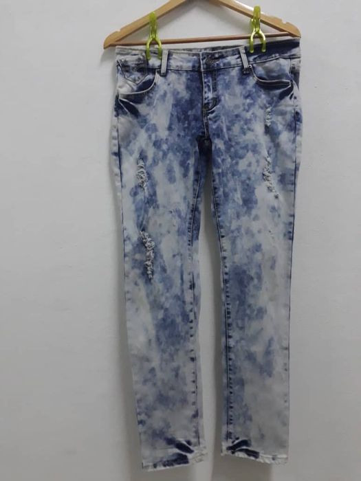 Vintage 💥Skinny SKINHEAD PUNK Bleach Jeans Grailed