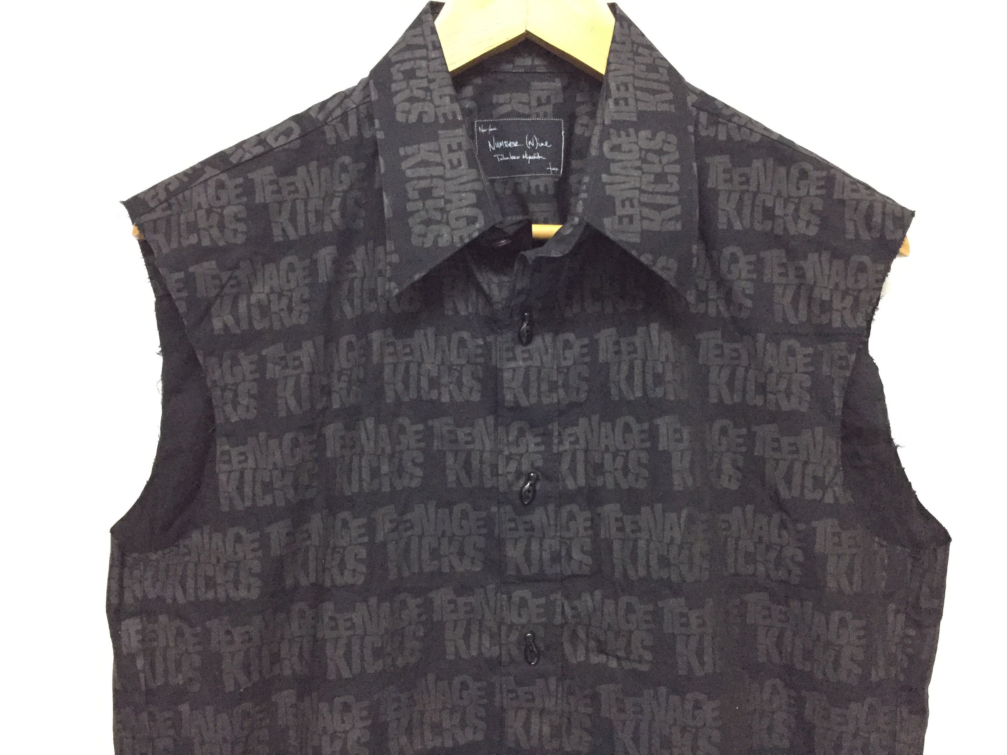 Number (N)ine × Takahiromiyashita The Soloist. SS04 Number (N)ine “teenage Kicks” Dream baby dream Size US L / EU 52-54 / 3 - 3 Thumbnail