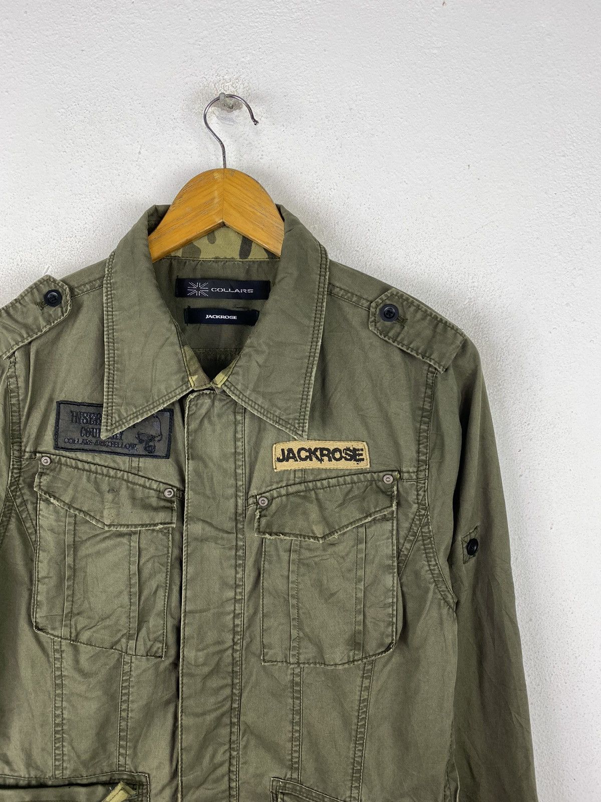 Japanese Brand JACK ROSE COLLARS ARM HELLOW JACKET Size US M / EU 48-50 / 2 - 6 Thumbnail