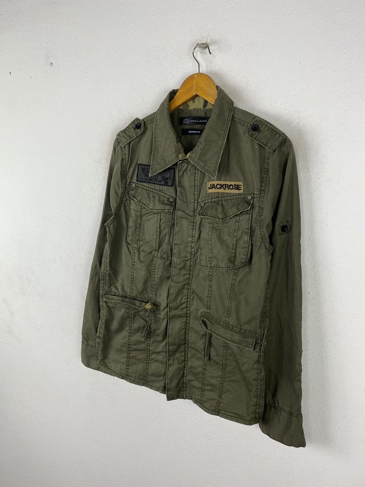 Japanese Brand JACK ROSE COLLARS ARM HELLOW JACKET Size US M / EU 48-50 / 2 - 5 Thumbnail