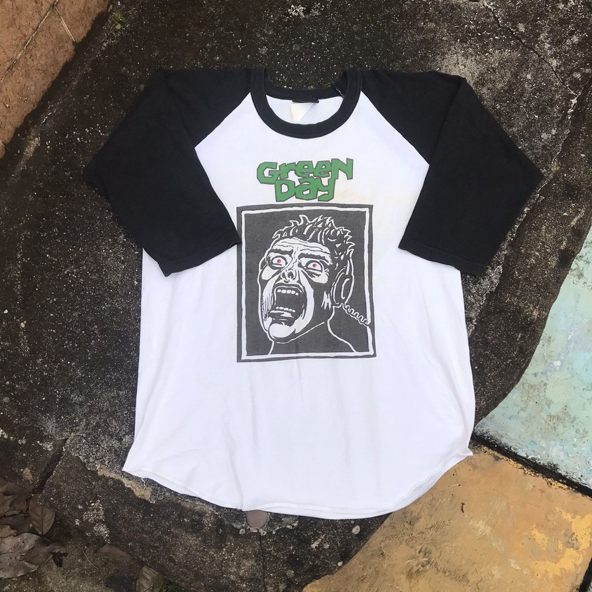 Band Tees VINTAGE GREEN DAY BASKET CASE ALBUM 3q Size US M / EU 48-50 / 2 - 2 Thumbnail