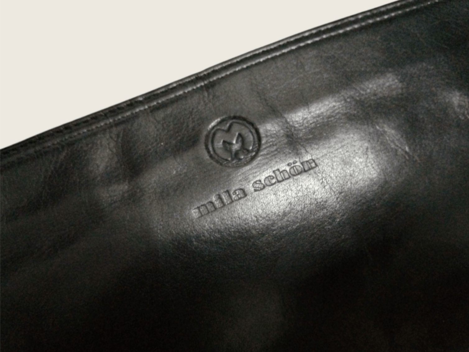 Japanese Brand × Mila Schon × Vintage MILA SCHON VINTAGE LEATHER CLUTCH POUCH BAG Size ONE SIZE - 20 Thumbnail