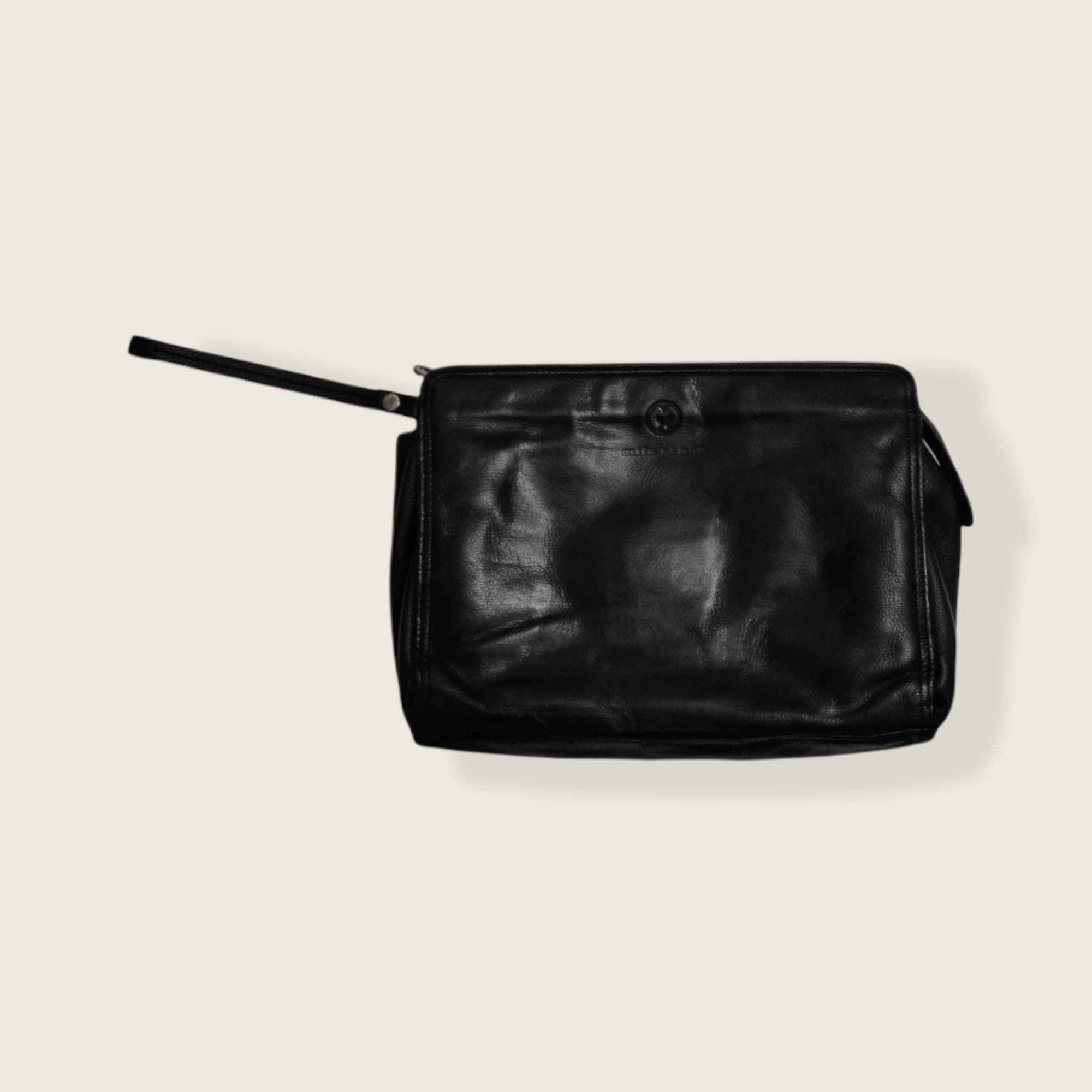 Japanese Brand × Mila Schon × Vintage MILA SCHON VINTAGE LEATHER CLUTCH POUCH BAG Size ONE SIZE - 2 Thumbnail