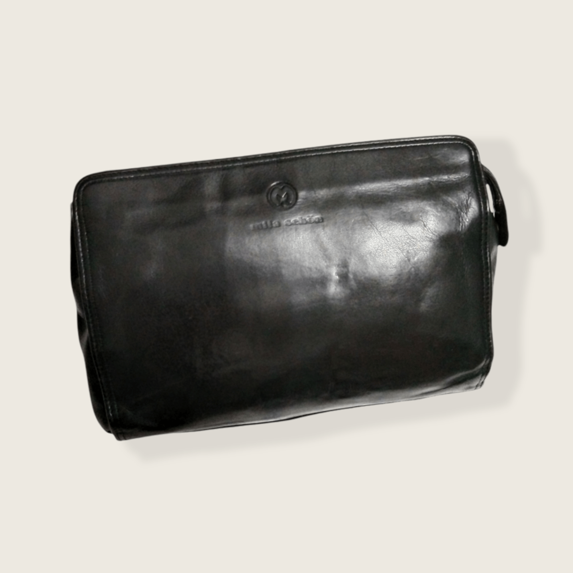Japanese Brand × Mila Schon × Vintage MILA SCHON VINTAGE LEATHER CLUTCH POUCH BAG Size ONE SIZE - 14 Thumbnail