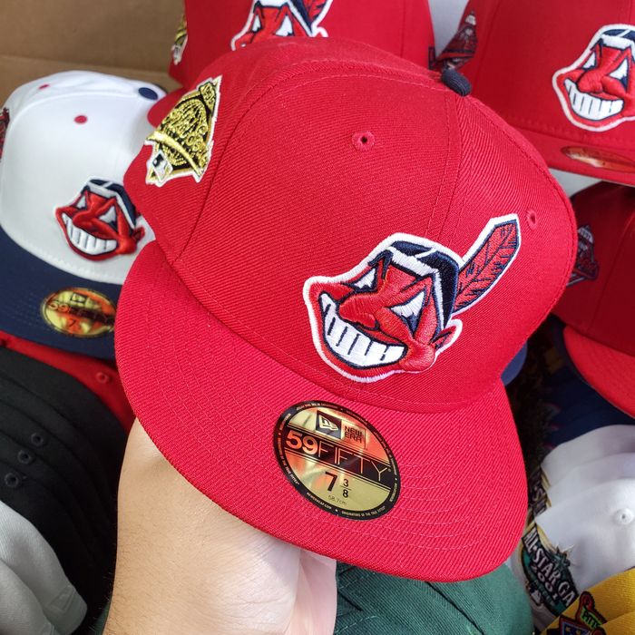 Rare NWT New Era CLEVELAND INDIANS CHIEF WAHOO 1947 Ghana