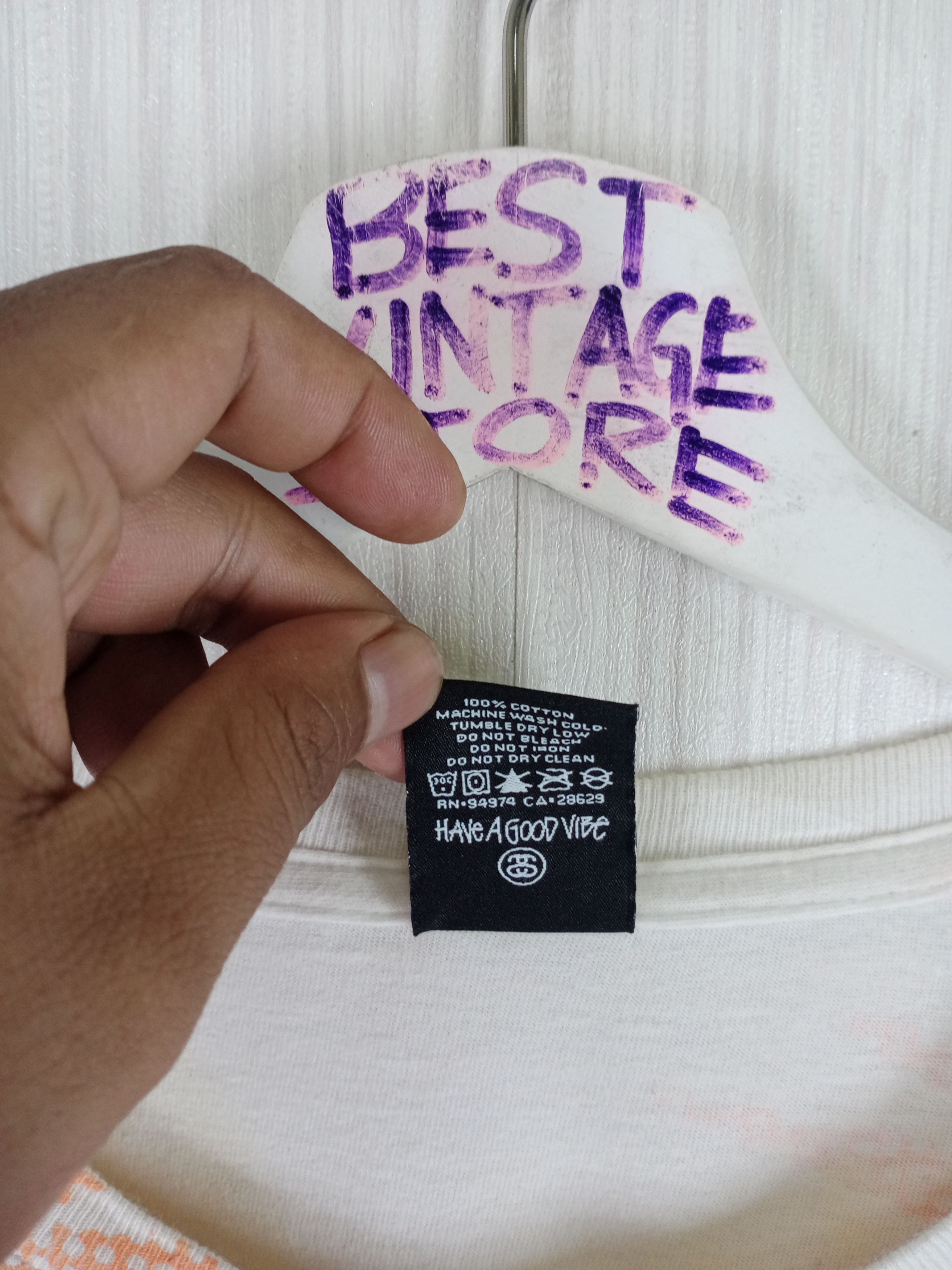 Stussy RARE!!! Vintage Stussy International Tshirt Size US L / EU 52-54 / 3 - 5 Thumbnail