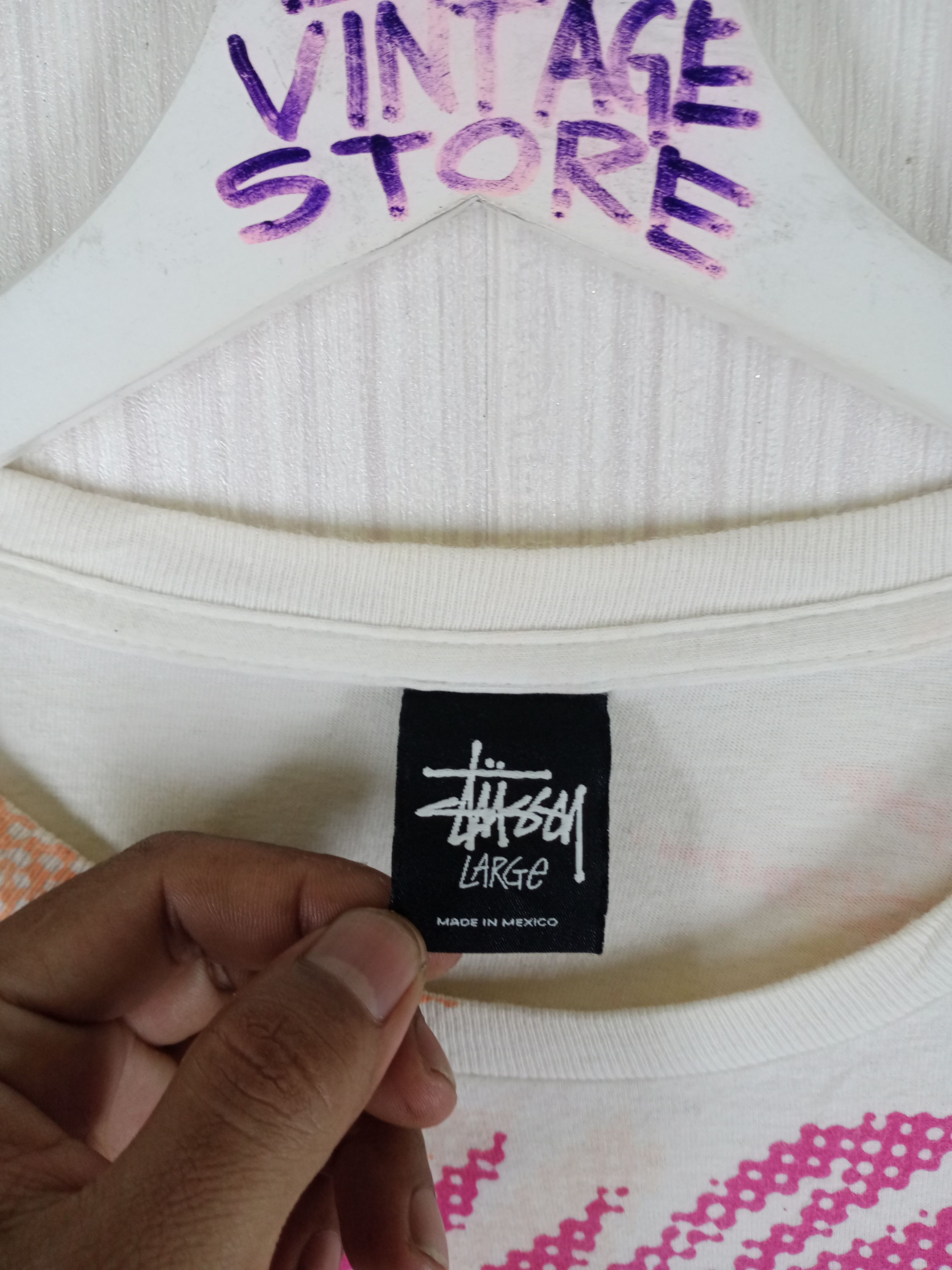 Stussy RARE!!! Vintage Stussy International Tshirt Size US L / EU 52-54 / 3 - 3 Thumbnail
