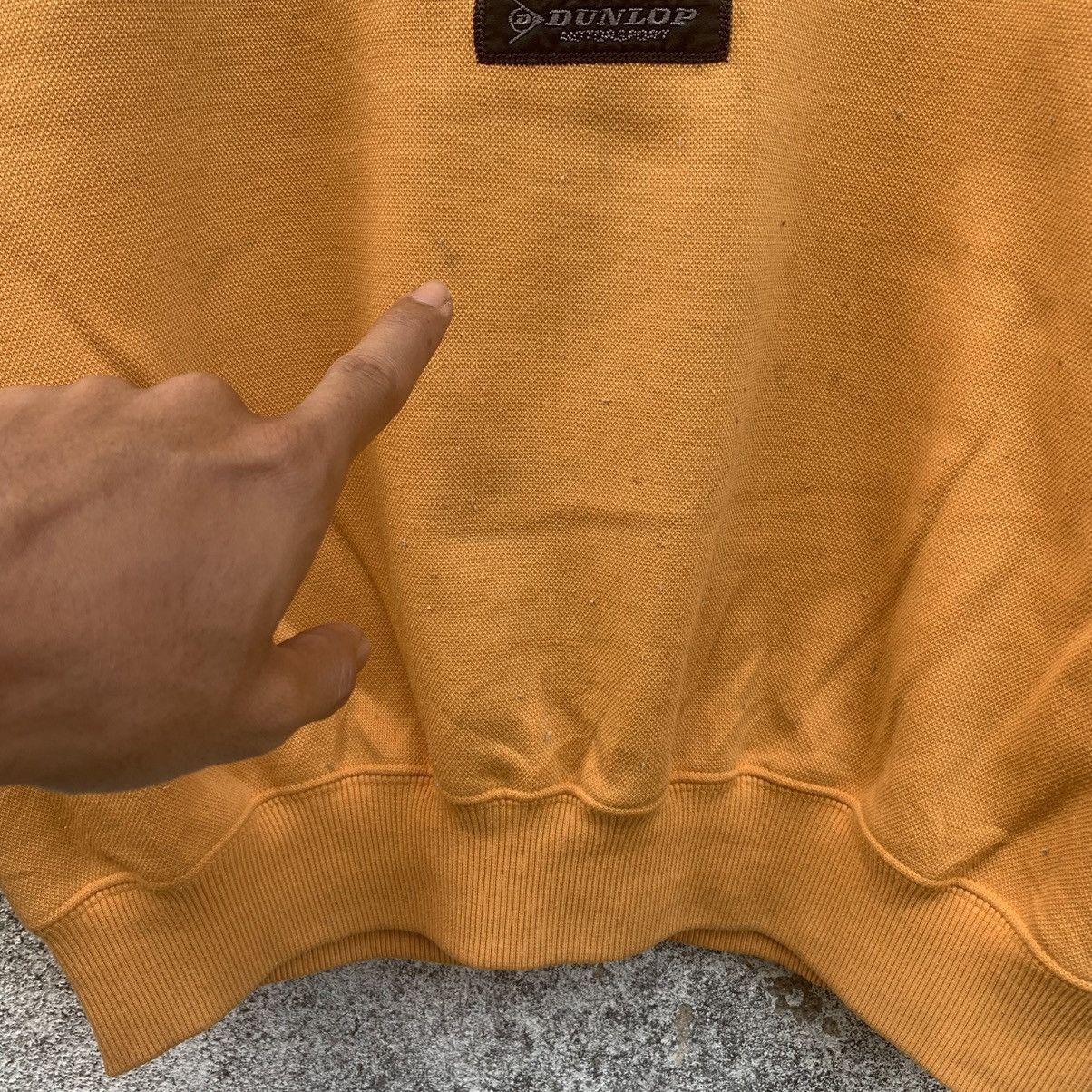 Dunlop × Vintage 90’s Dunlop Spell Out Racing Crewneck Pullover Sweatshirts Size US M / EU 48-50 / 2 - 6 Thumbnail