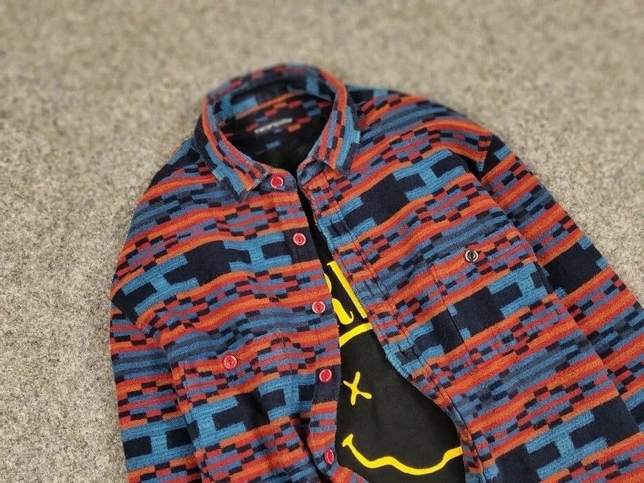 Flannel Vintage Checkered Flannel Shirt Travis Scott Style Hype Size US M / EU 48-50 / 2 - 15 Thumbnail