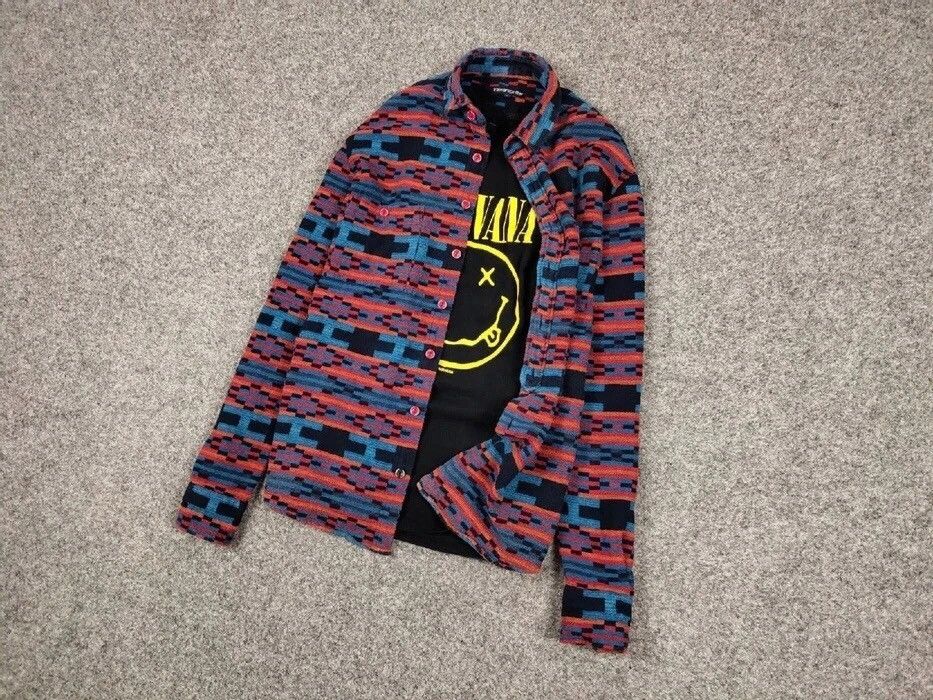 Flannel Vintage Checkered Flannel Shirt Travis Scott Style Hype Size US M / EU 48-50 / 2 - 11 Thumbnail