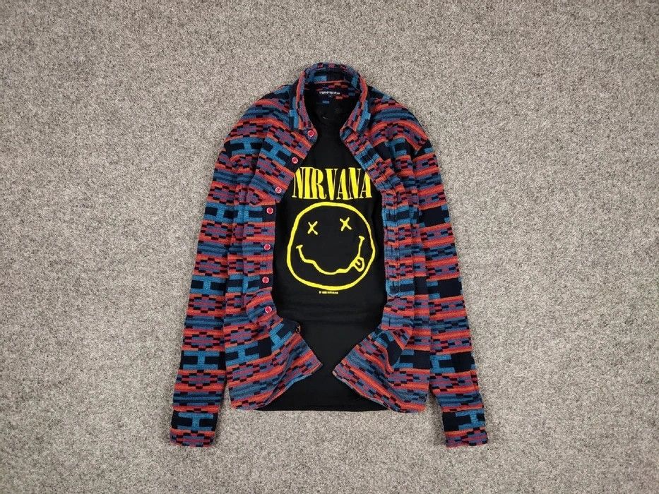 Flannel Vintage Checkered Flannel Shirt Travis Scott Style Hype Size US M / EU 48-50 / 2 - 1 Thumbnail