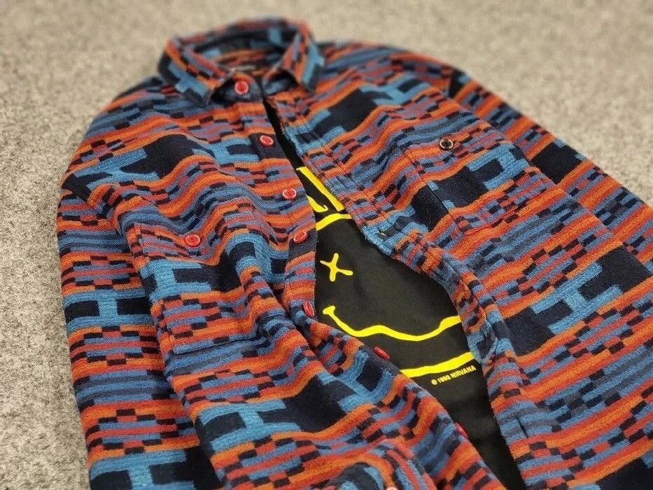 Flannel Vintage Checkered Flannel Shirt Travis Scott Style Hype Size US M / EU 48-50 / 2 - 14 Thumbnail