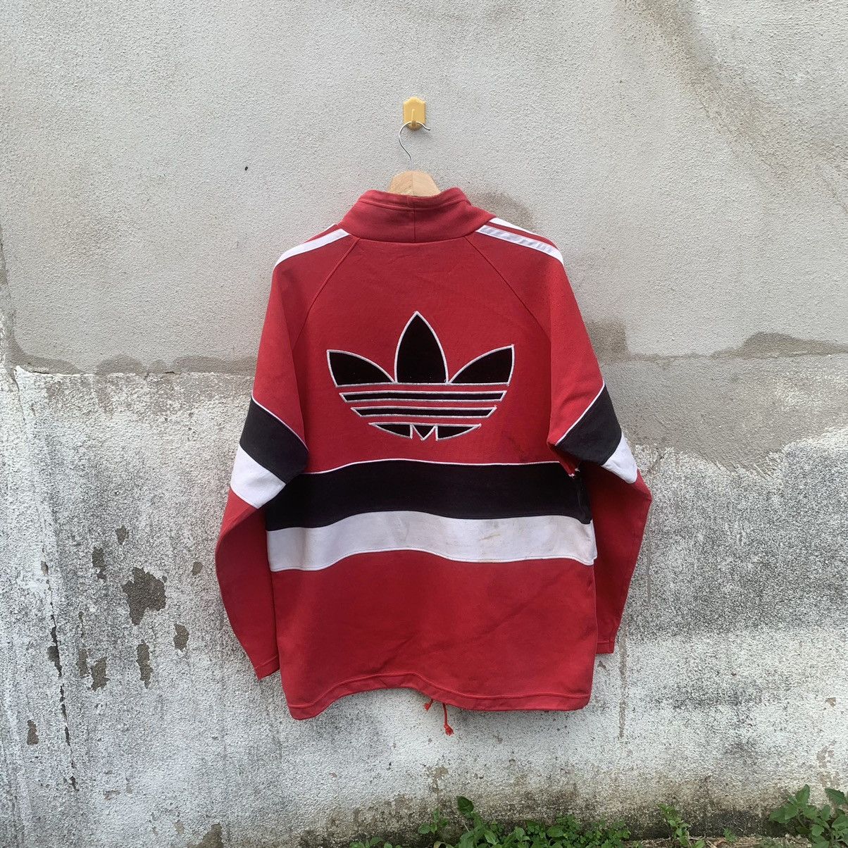 Adidas × Vintage 🔥BEST OFFER🔥 90’s Adidas Big Logo Pullover Sweatshirts Size US L / EU 52-54 / 3 - 11 Thumbnail