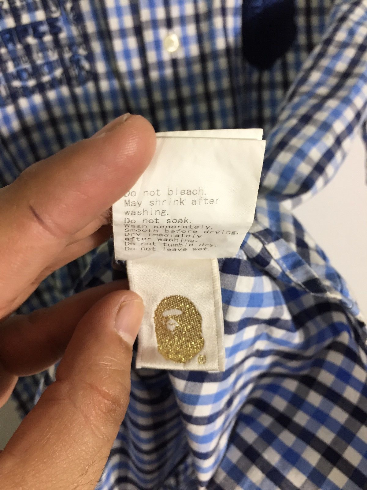 Bape A Bathing Ape Bape Head Logo Bapes Recreation Shirt Size US L / EU 52-54 / 3 - 11 Thumbnail