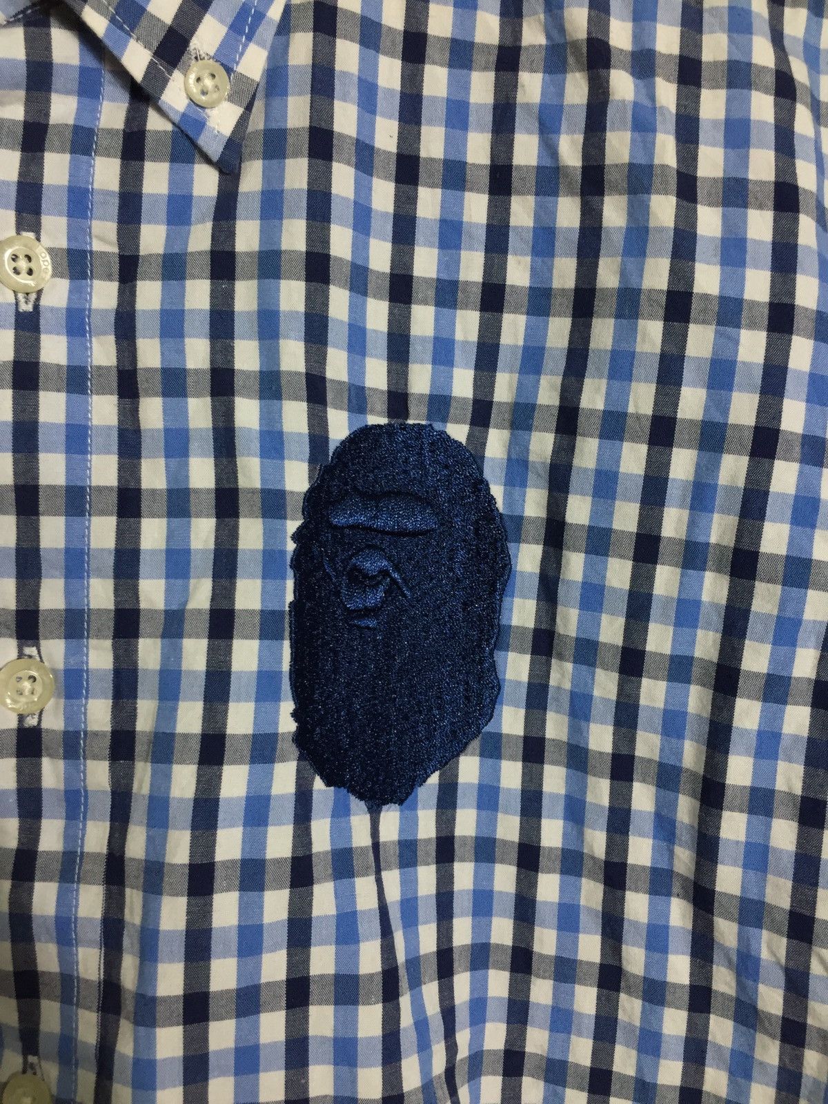 Bape A Bathing Ape Bape Head Logo Bapes Recreation Shirt Size US L / EU 52-54 / 3 - 6 Thumbnail
