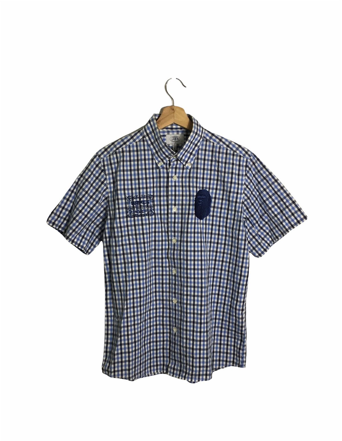 Bape A Bathing Ape Bape Head Logo Bapes Recreation Shirt Size US L / EU 52-54 / 3 - 1 Thumbnail