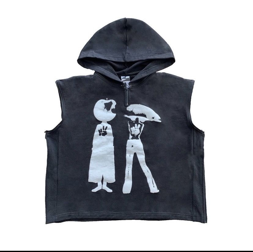 Japanese Brand Paynestar Yellow “Dots and Loops” “bubblegum” Hoodie Size US L / EU 52-54 / 3 - 9 Thumbnail