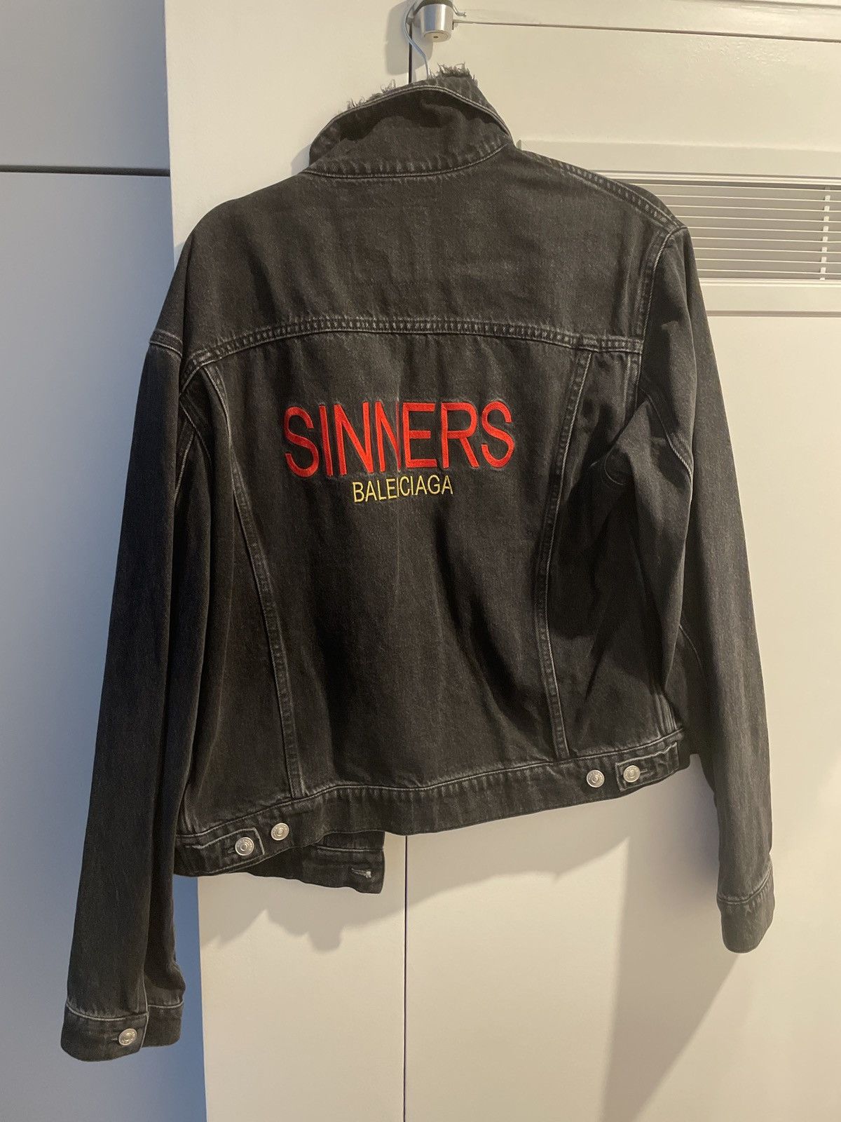 balenciaga sinners jacket