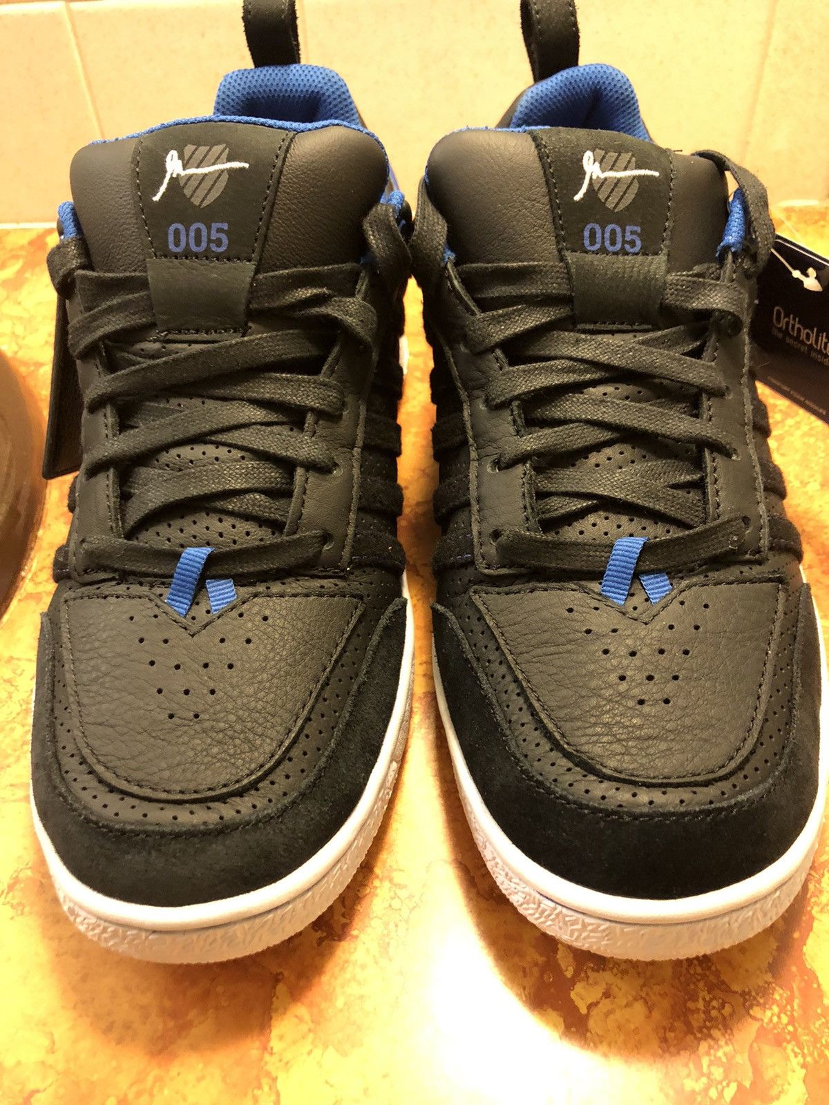 K SWISS NEW Mens GV 005 GARYVEE Size US Black Cobalt