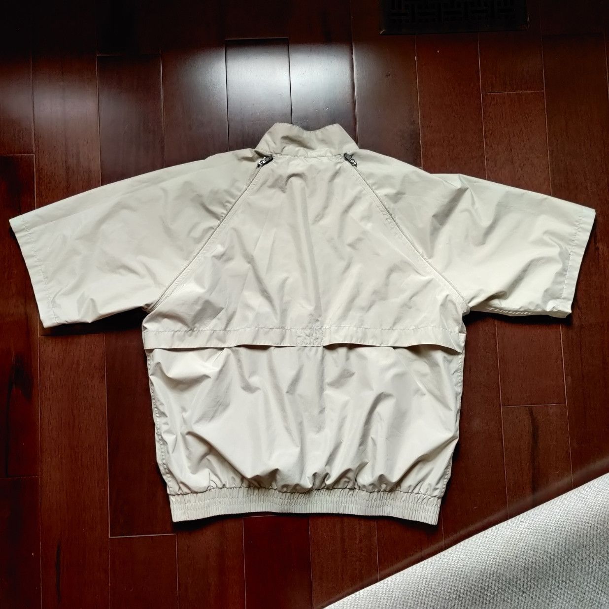 Denver Hayes Vintage Beige Windbreaker with detachable sleeves Size US L / EU 52-54 / 3 - 4 Thumbnail
