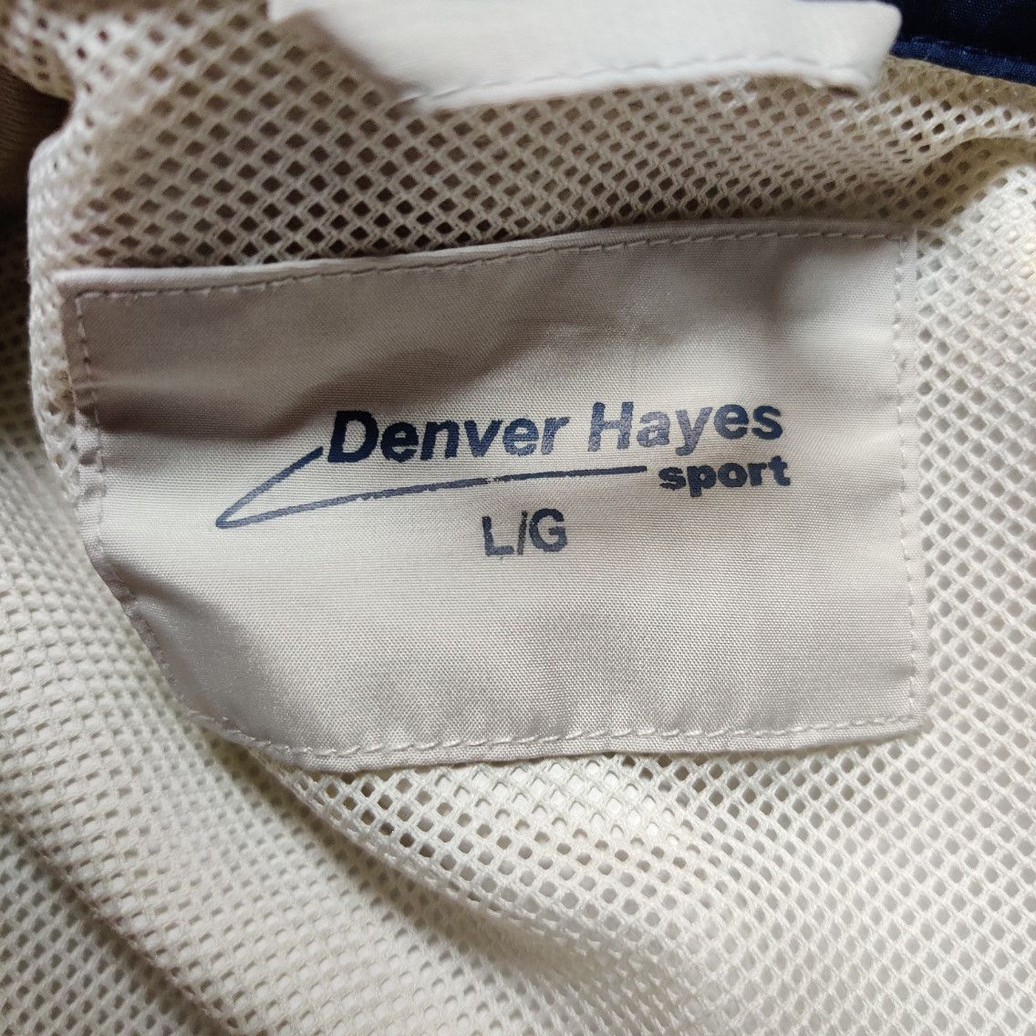 Denver Hayes Vintage Beige Windbreaker with detachable sleeves Size US L / EU 52-54 / 3 - 9 Thumbnail