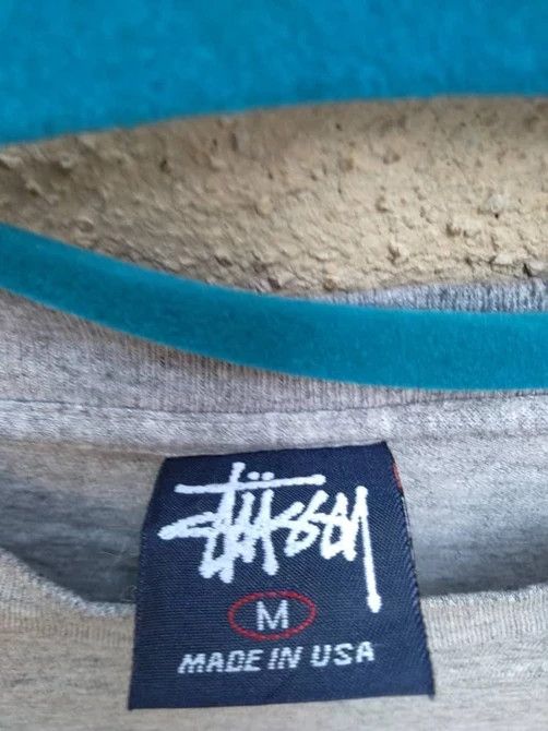 Stussy 💥TRUE CRAZY VINTAGE MADE IN USA 90s STUSSY FADED LOGO TEE Size US M / EU 48-50 / 2 - 3 Thumbnail