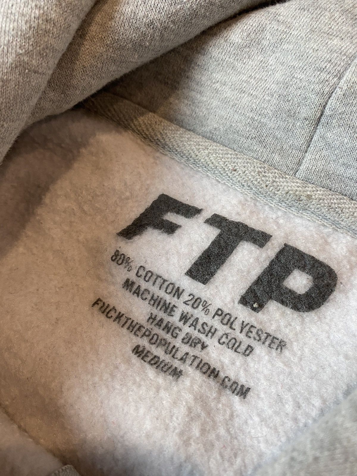 Fuck The Population FTP Graffiti Truck Zip Up Hoodie Size US M / EU 48-50 / 2 - 6 Thumbnail