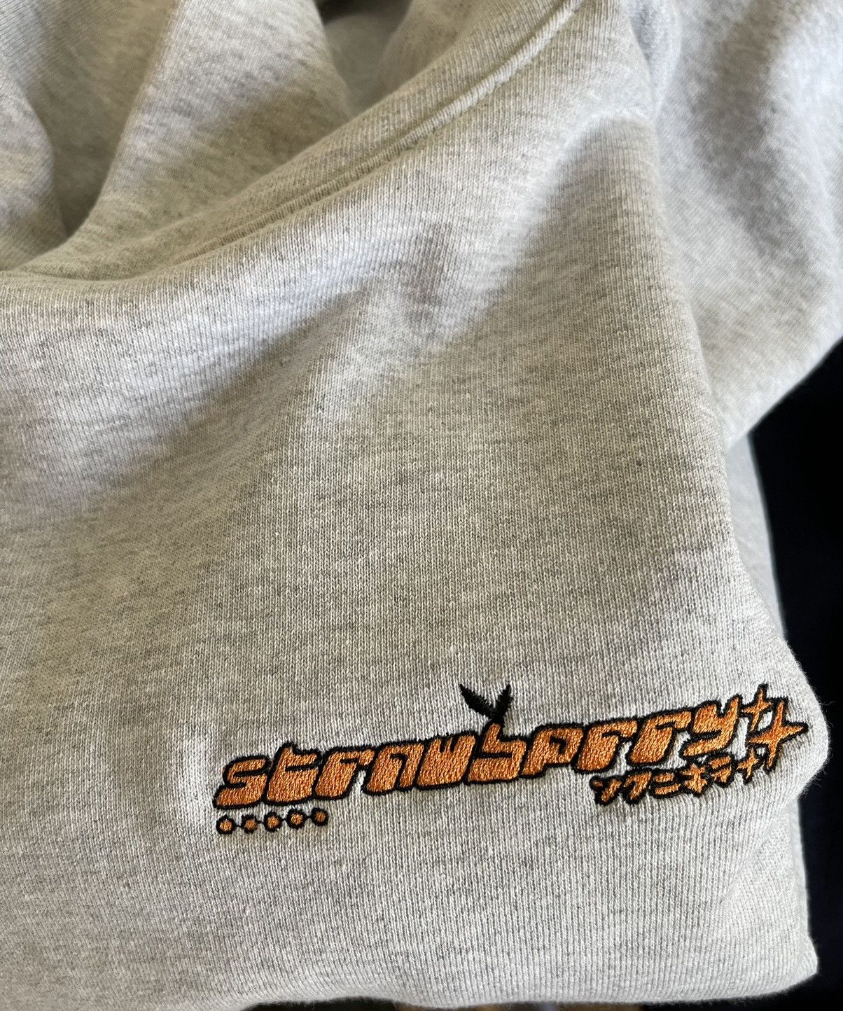 Streetwear Strawberry Kai embroidered hoodie Grailed