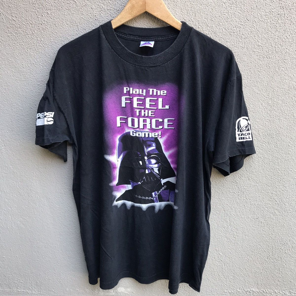 Vintage Vintage STAR WARS movie darth vader promo tee Size US XL / EU 56 / 4 - 2 Thumbnail