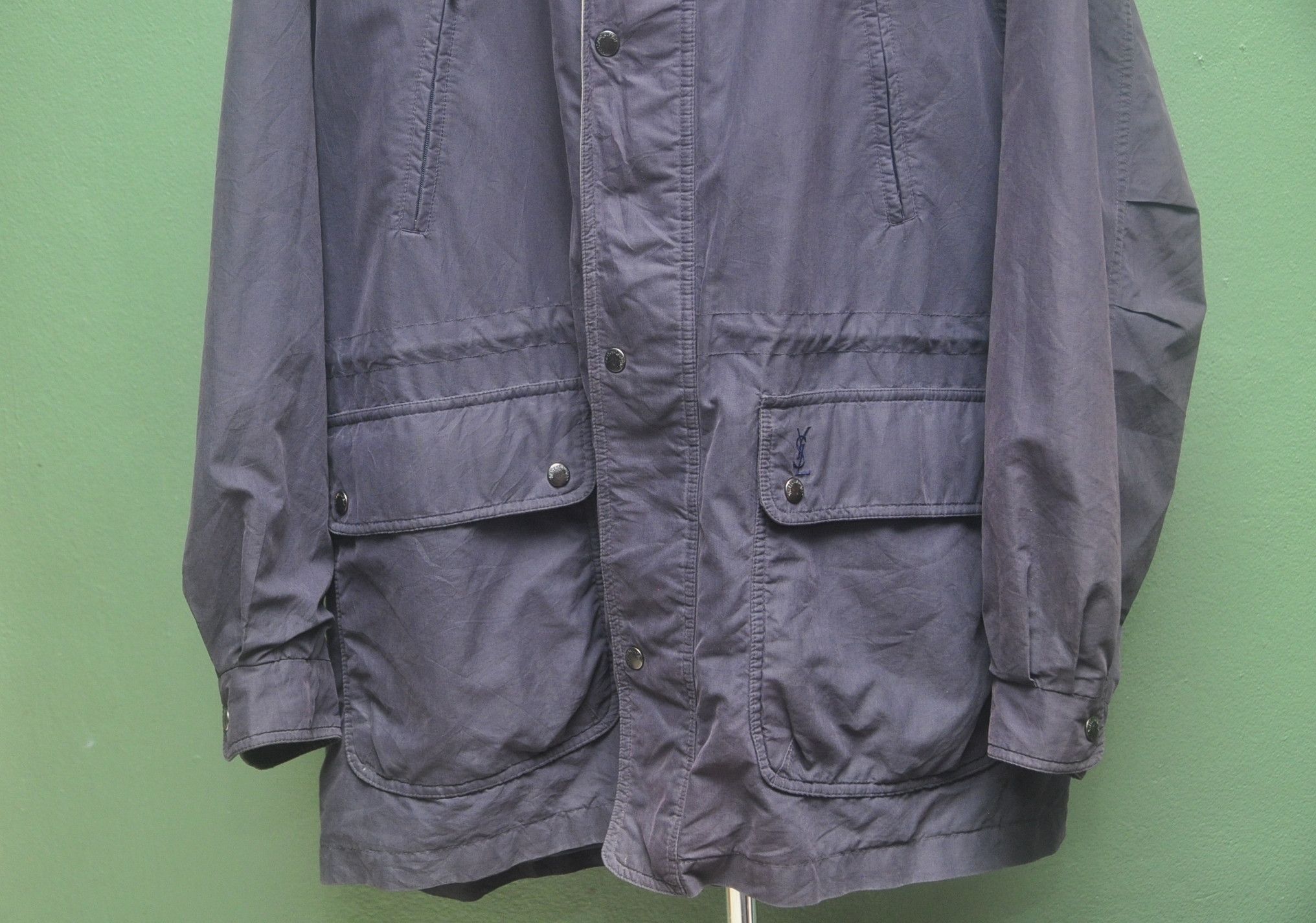Designer × Japanese Brand × Yves Saint Laurent Rare Vintage Yves Saint Lauren YSL Travis Scott Style Size US XL / EU 56 / 4 - 4 Thumbnail