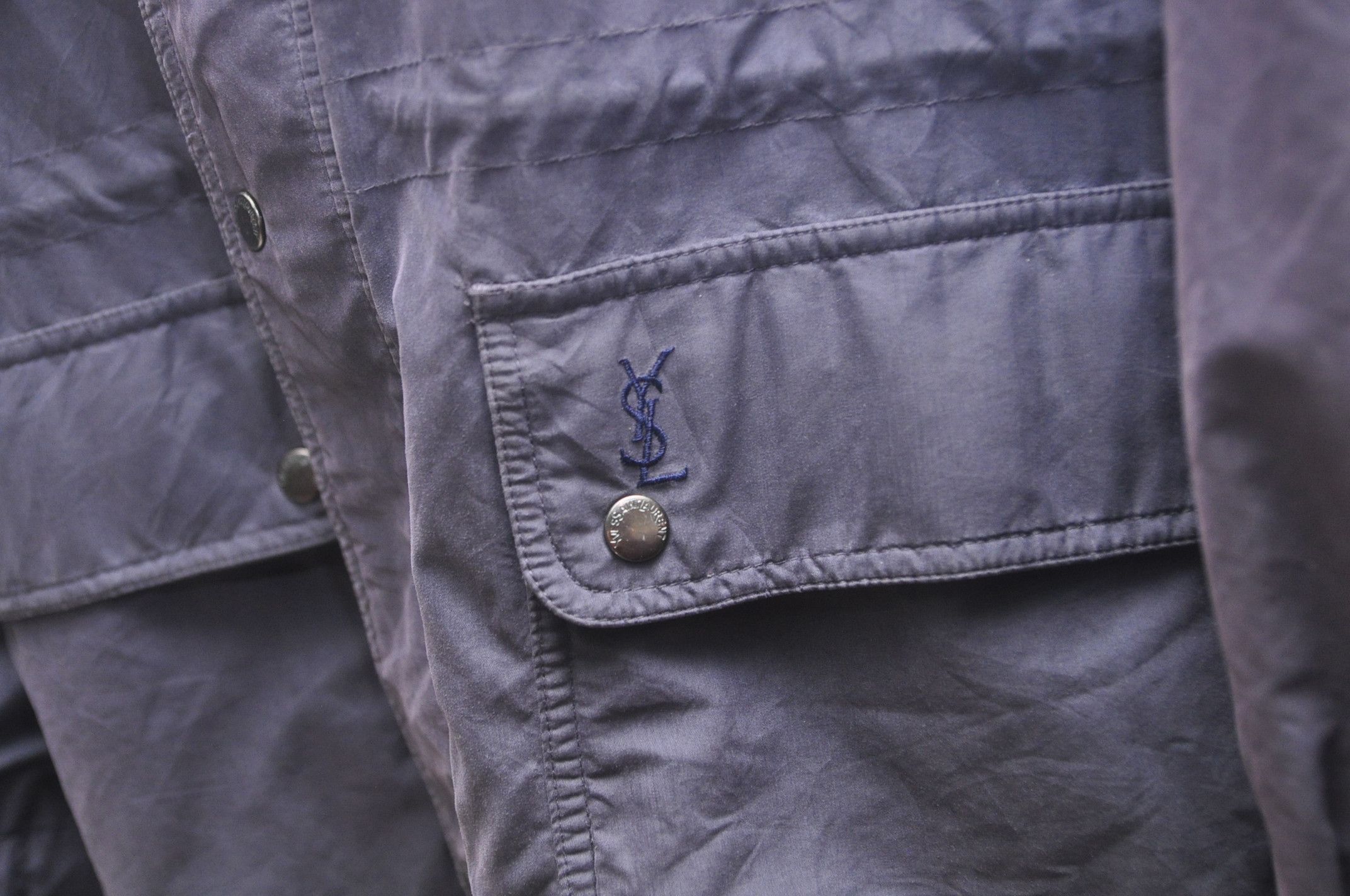 Designer × Japanese Brand × Yves Saint Laurent Rare Vintage Yves Saint Lauren YSL Travis Scott Style Size US XL / EU 56 / 4 - 5 Thumbnail