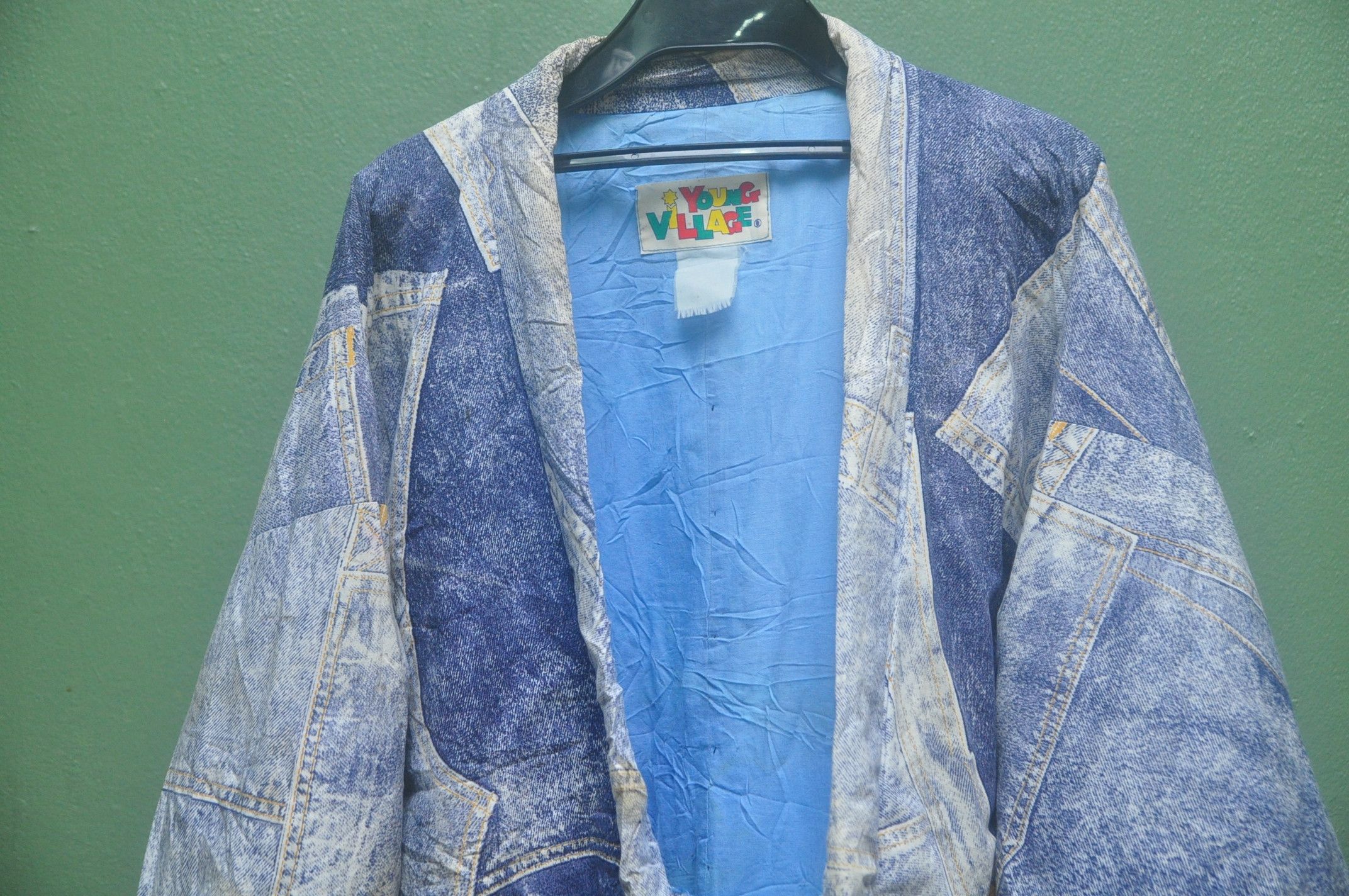 Designer × Japanese Brand × Komono Young Village Japanese Fashion Design Kimono Japanese Size US XL / EU 56 / 4 - 5 Thumbnail