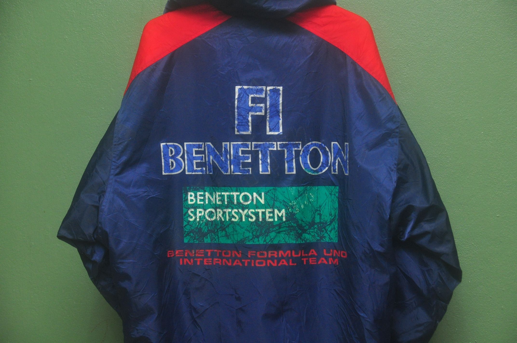 Benetton × Japanese Brand Vintage Benetton Formula One 1 Travis Scott Fashion Style Size US L / EU 52-54 / 3 - 7 Thumbnail