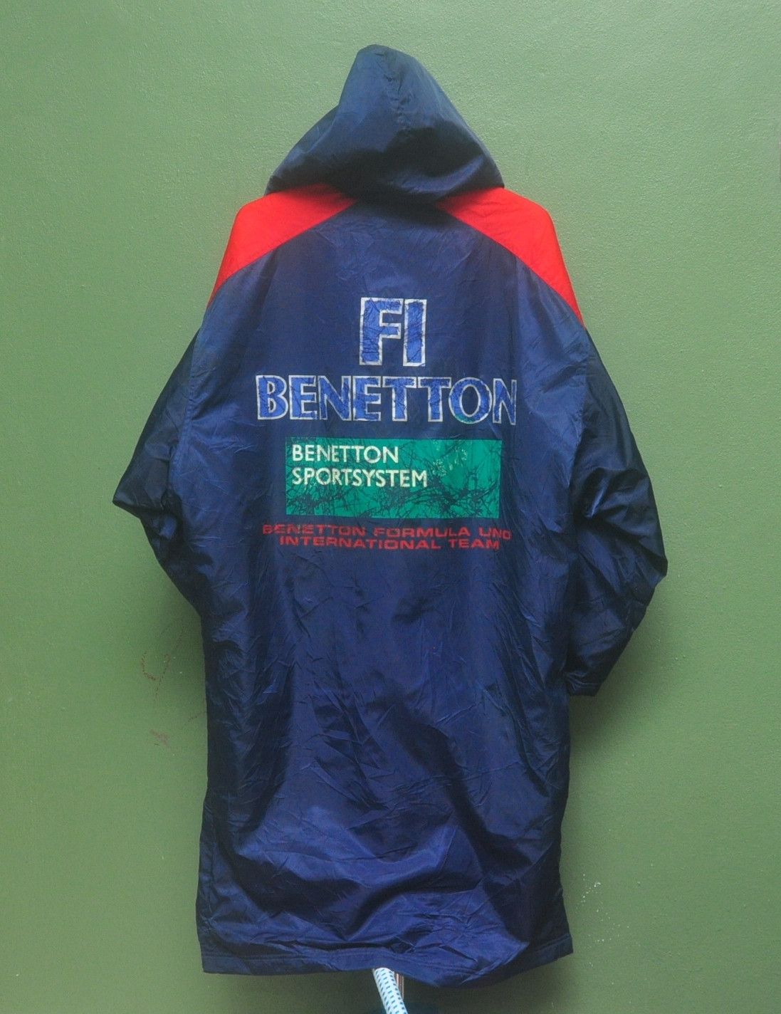 Benetton × Japanese Brand Vintage Benetton Formula One 1 Travis Scott Fashion Style Size US L / EU 52-54 / 3 - 1 Thumbnail