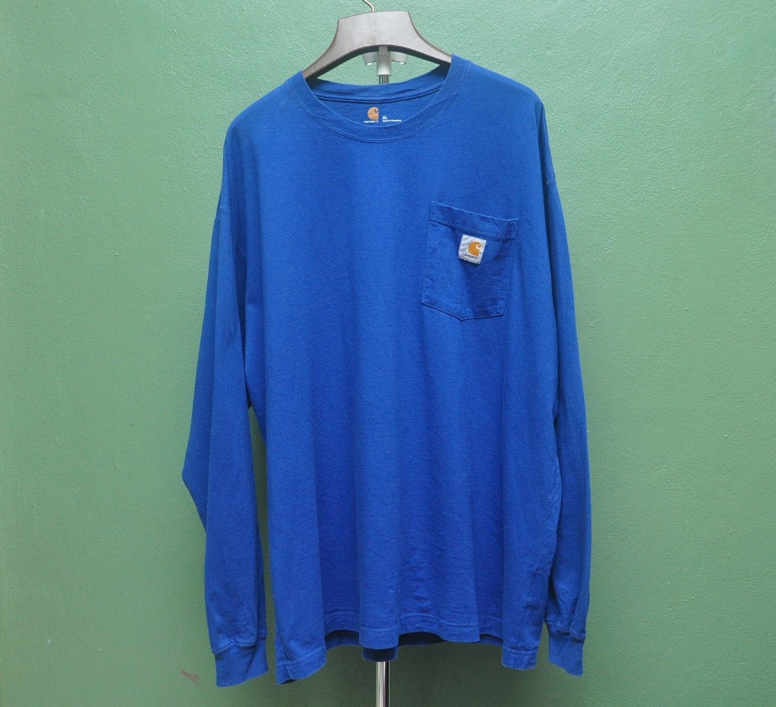 Carhartt × Designer × Japanese Brand Vintage Carhatt Long Sleeve Shirt Travis Scott Style Size US XXL / EU 58 / 5 - 1 Thumbnail