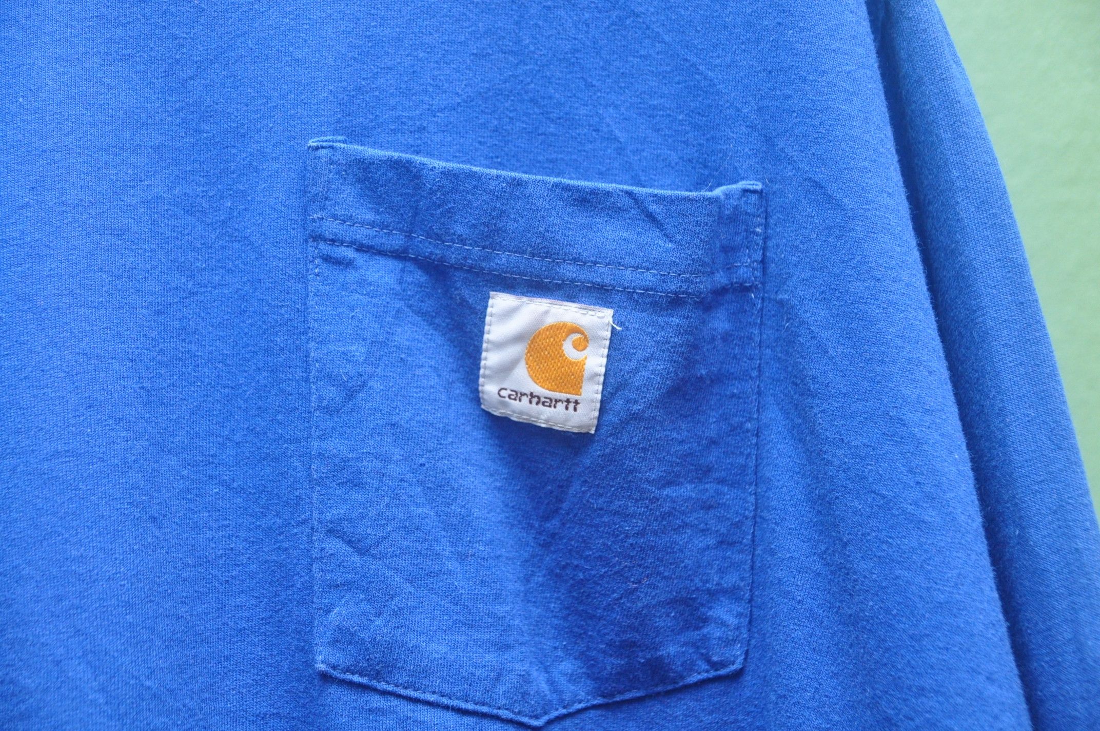 Carhartt Vintage Carhatt Long Sleeve Shirt Travis Scott Style Size US XXL / EU 58 / 5 - 4 Thumbnail