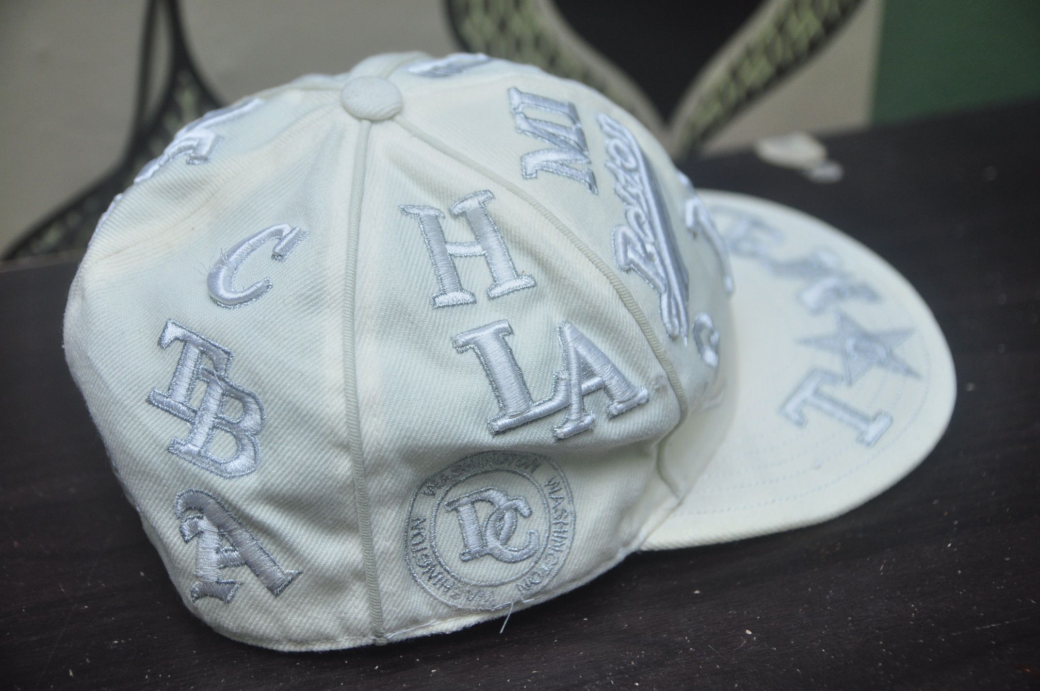 NFL Vintage NY New York Hats Designer Fashion Style Size ONE SIZE - 4 Thumbnail