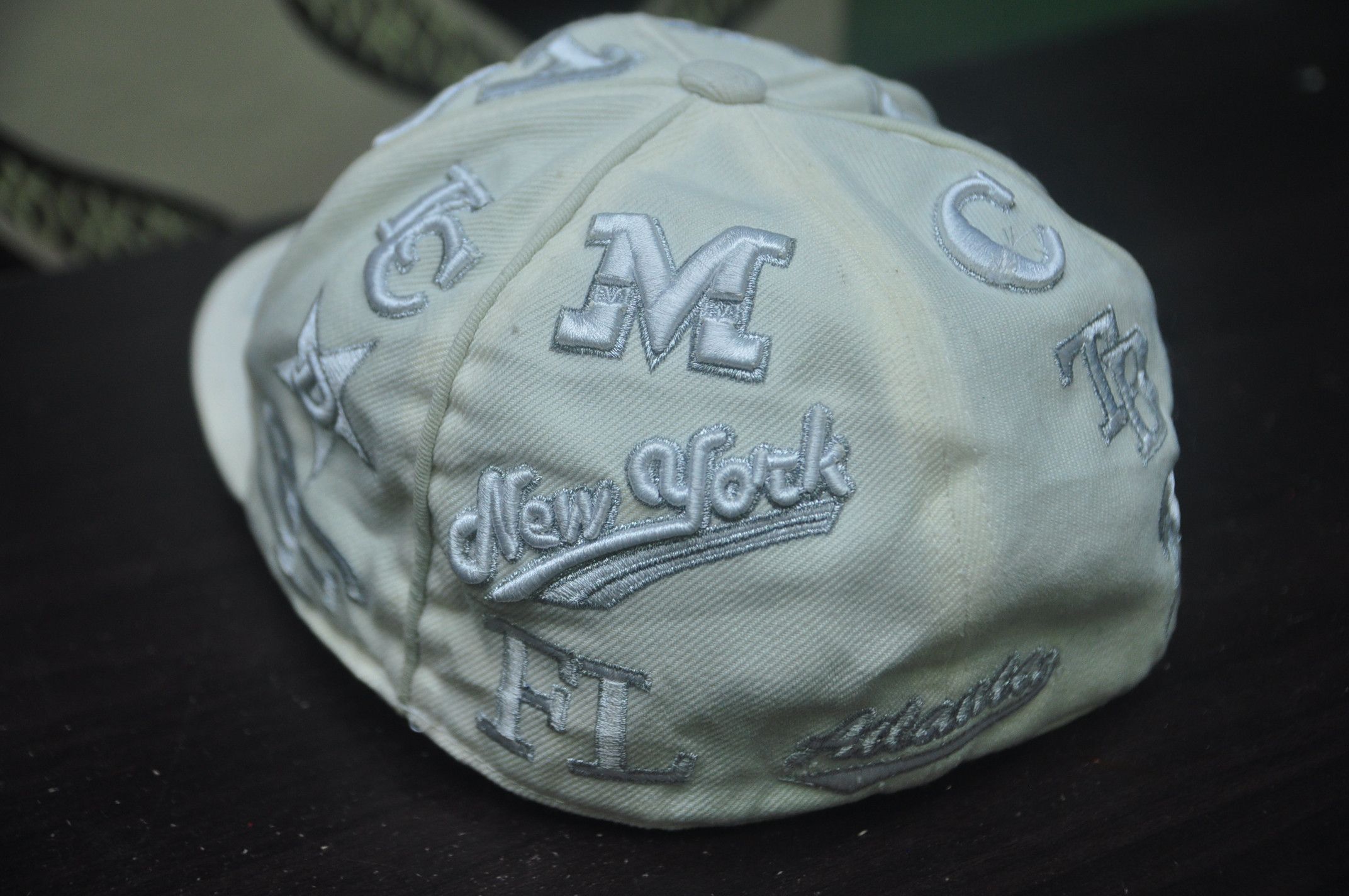 NFL Vintage NY New York Hats Designer Fashion Style Size ONE SIZE - 3 Thumbnail
