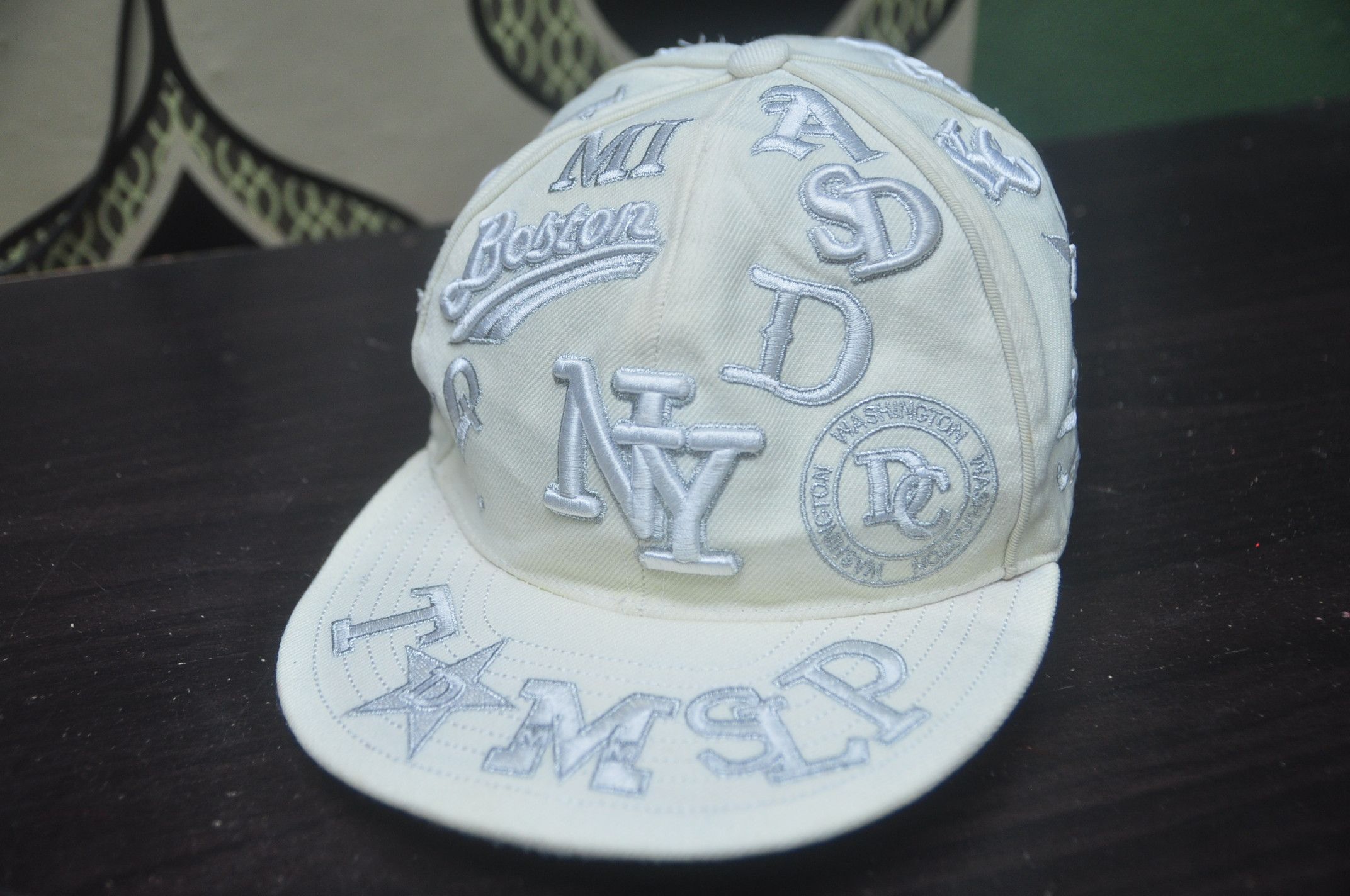 NFL Vintage NY New York Hats Designer Fashion Style Size ONE SIZE - 1 Thumbnail